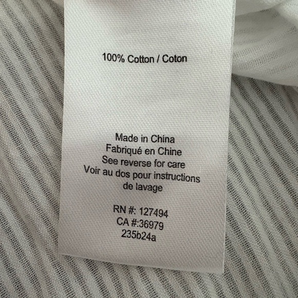 Heartloom The Paige Shirt Whit Collard Long Sleeve Button Cotton Down Size Small - Picture 9 of 11